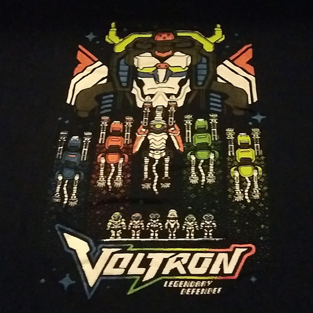 Loot crate 3xl mens shirt voltron